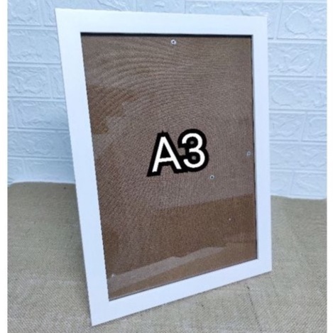 กรอบรูปA3 กรอบรูปใส่รูปขนาดA3 ไม้กว้าง2ซม. และ 3ซม.