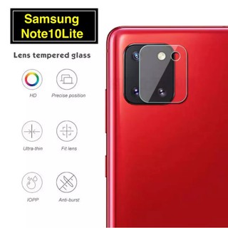 [ส่งจากไทย] ฟิล์มกระจกเลนส์กล้อง Samsung Note 10Lite ฟิล์มเลนส์กล้อง Samsung Note 10Lite ปกป้องกล้องถ่ายรูป ฟิล์มกระจก ฟ