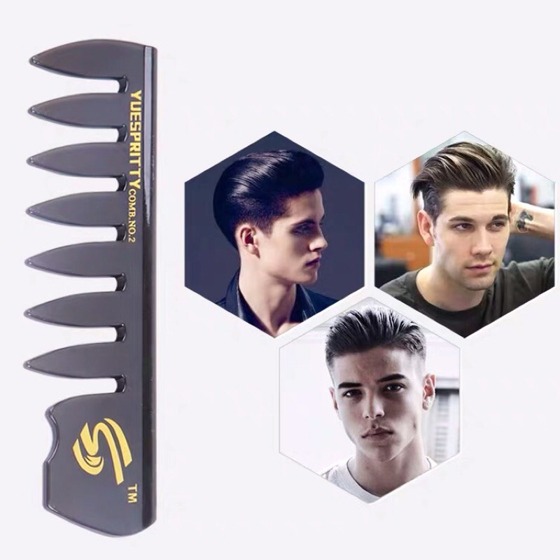 หวีจัดแต่งทรงผมตัดผม pompadour quiff French crop ทรงผม