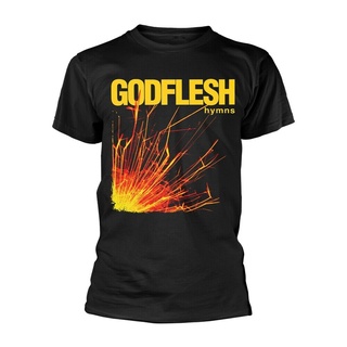 มาใหม่ เสื้อยืดลําลอง แขนสั้น พิมพ์ลาย Godflesh Hymns 2Nd สไตล์วินเทจ สําหรับผู้ชายS-5XL