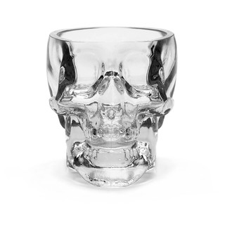 แก้วช็อทเล็ก หัวกะโหลกใส Crystal Head Shot Glass