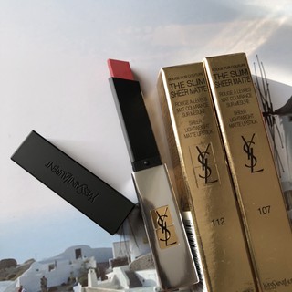 Yves Saint Laurent  💋Rouge Pure Couture The Slim Sheer Matte Lipstick