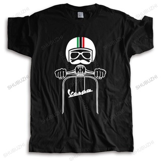 ถูกสุดๆเสื้อยืดผ้าฝ้าย พิมพ์ลาย MAGLIETTA VESPA PIAGGIO VINTAGE RETRO HIPSTER UOMO DONNA แฟชั่นฤดูร้อน สําหรับผู้ชาย