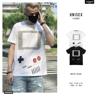 Unisex T-Shirt เสื้อยืดคอกลม แขนสั้น เสื้อยืดพิมพ์ลาย Gameboy ใส่ได้ทั้งผู้หญิง-ผู้ชาย/ รุ่น IA-005