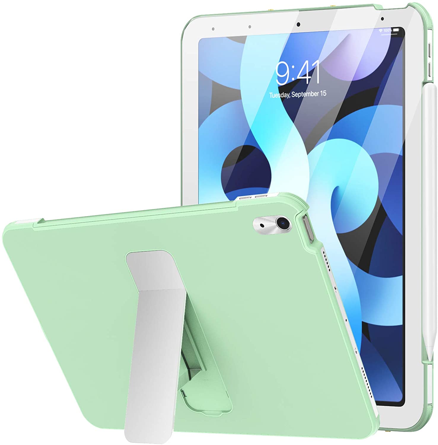 ipad air 4 case with built in screen protector