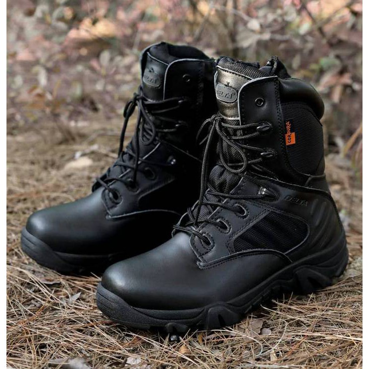 รองเท้า DELTA ข้อยาว สีดำ รองเท้ายุทธวิธีทหาร