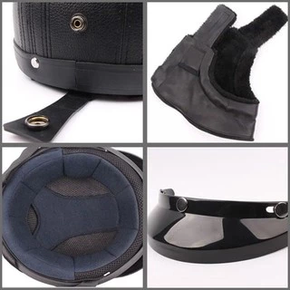 หมวกขับขี่มอเตอร์ไซค์ มีครบทุกสี แข็งแรงทนแรงกระแทก Motorcycle Helmet for adults ใส่สบายถ่ายเทอากาศได้ด