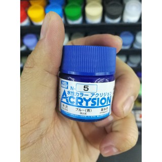 สีสูตรน้ำ Mr.Acrysion Color N5 BLUE (Gloss) 10ml