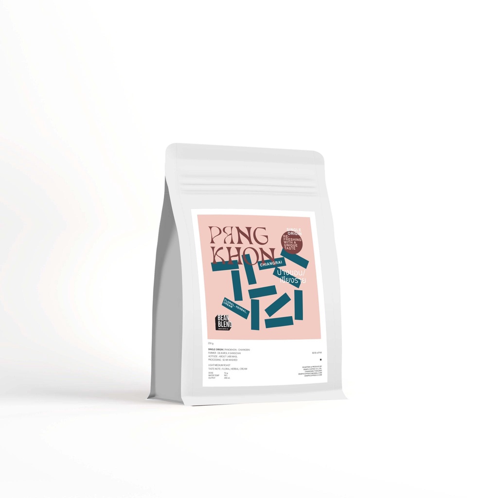 GRAPH | เมล็ดกาแฟ SINGLE ORIGIN - PANG KHON