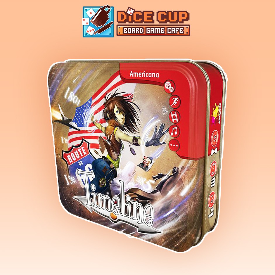 [ของแท้] Timeline Americana Board Game