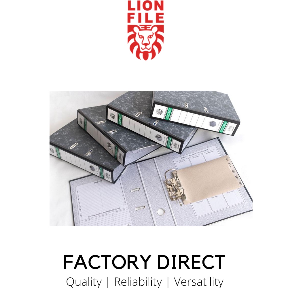 ตะไบสิงโต Lever Arch File File F4 3" 1 ชิ้น