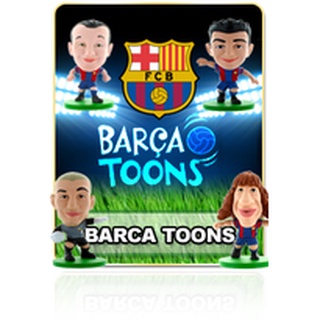 โมเดลนักฟุตบอล SoccerStarz ลิขสิทธิ์แท้จากสโมสร Barcelona - Barca Toon collections