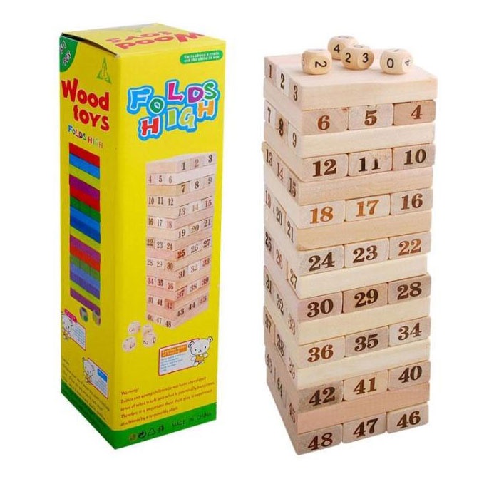 เกมถอดแท่งไม้ Uno Stacko อูโน่ สแตกเกอร์ ของเล่นเด็ก