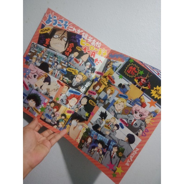 ลิขสิทธิ์แท้ หนังสือ หนังสือภาพ Artbook My Hero Academia Anime มาย ฮีโร่ อคาเดเมีย หนังสือการ์ตูน มั