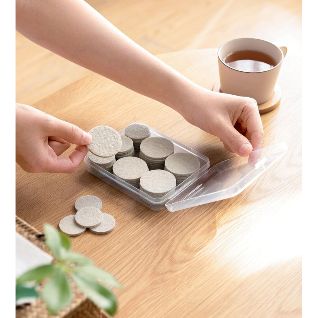 Omocha | Table and chair foot pad แผ่นรองขาโต๊ะ ขาเก้าอี้ และขาโซฟา แผ่นกันพื้นเป็นรอย