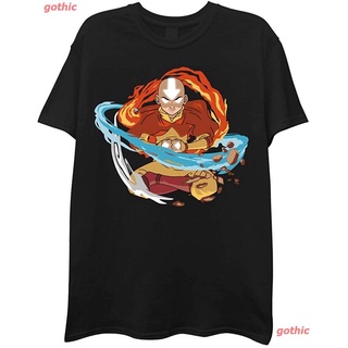 เสื้อยืดพิมพ์ลายprintingเสื้อยืดแขนสั้น AVATAR The Last Airbender Shirt - Mens The Last Airbender Short Sleeve Tee Short