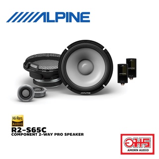 ALPINE R2-S65C COMPONENT 2-WAY PRO SPEAKER ลำโพงแยกชิ้น 100 Watts RMS power AMORNAUDIO