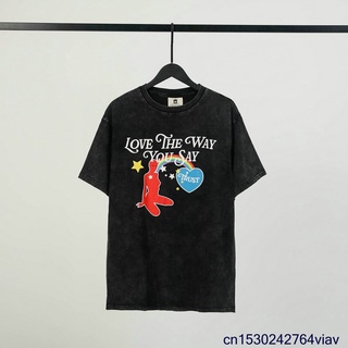 T เสื้อ100% Cotton Streetwear เสื้อยืดผู้หญิง USA ยี่ห้อฤดูร้อนแขนสั้นสะโพก Hop Tshirt คุณภาพสูงรอบคอ