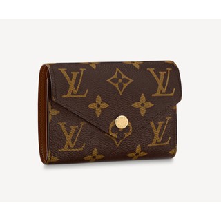 ถูกที่สุด ของแท้ 100% LV victorine wallet