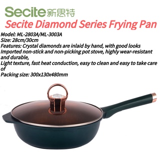 (รับประกัน 3 ปี)กระทะ Secite Diamond SeriesSK3102