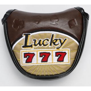 [ฝาครอบพัตเตอร์กอล์ฟ] Lucky 777 ฝาครอบพัตเตอร์กอล์ฟ แบบแม่เหล็ก ODYSSEY ODYSSEY