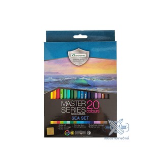 สีไม้ Master Art Series 20 แท่ง 20 สี - Sea set