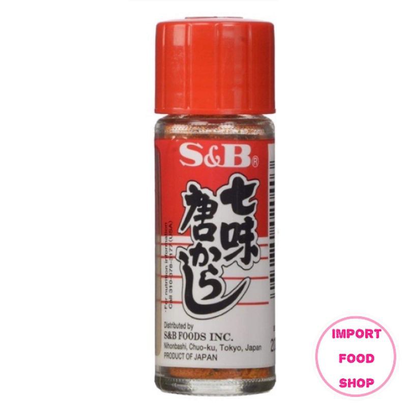 พริกญี่ปุ่นผสมงา พริกป่นญี่ปุ่น Nanami Shichimi Togarashi พริก 7 รส นานามิ ชิจิมิ โทการาชิ