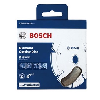 แผ่นตัดเพชร BOSCH ECO UNIVERSAL ขนาด 4นิ้ว จำนวน 1ใบ