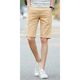 🎉กางเกงขาสั้น สามส่วนชาย ผ้าฝอกนิ่ม สวมใส่ได้ทุกสไตล์  Mens Casual shorts fashion Comfy style jeans M🎉