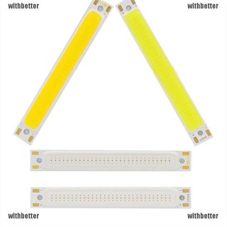 (with Ter) สายไฟ LED 1/3w DC 3V สีขาวอบอุ่น COB