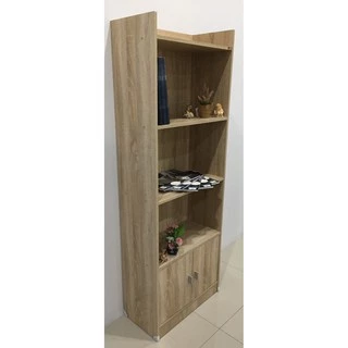 [HOT DEAL] ชั้นวางของ ชั้นวางหนังสือ ขนาด 60x30x168cm. (ลูกค้าประกอบเอง)