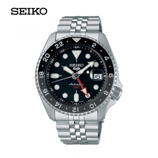 Seiko (ไซโก) นาฬิกาผู้ชาย รุ่น New Seiko 5 Sports Automatic G.M.T SSK001K SSK003K SSK005K ระบบอัตโนมัติ ขนาดตัวเรือน 42.5 มม.