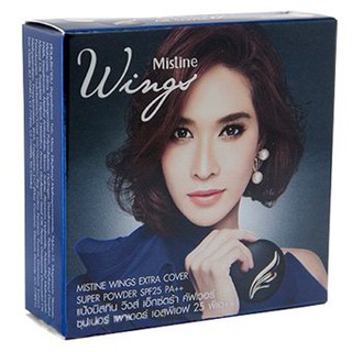 แป้งมิสทีน วิงส์ Mistine Wings Extra Cover Super Powder SPF25 PA++