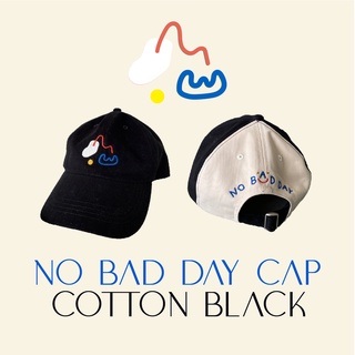 พร้อมส่ง Smogday No Bad Day Cap หมวกแก๊ป สี Cotton Black