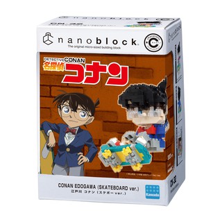 ของแท้จากญี่ปุ่น🧡 Kawada CN 32 Nanoblock CONAN EDOGAWA (SKATEBOARD ver.) นาโนบล็อคโคนัน