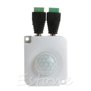 Yin สวิตช์เซนเซอร์อินฟราเรด ตรวจจับการเคลื่อนไหว PIR สําหรับแถบไฟ LED DC 12V 24V