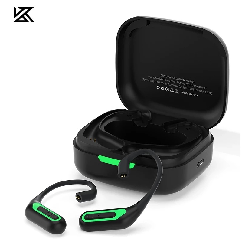 KZ AZ10 โมดูลบลูทูธไร้สายหูฟังตะขอเกี่ยวหูฟังบลูทูธ 5.2 หูฟังไฮไฟเกมกีฬาหูฟังตัดเสียงรบกวน