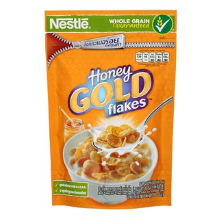 Nestlé Honey Gold Flakes Cereal เนสท์เล่ ฮันนี่ โกลด์ เฟลค อาหารเช้าซีเรียลโฮลเกรน 60 กรัม