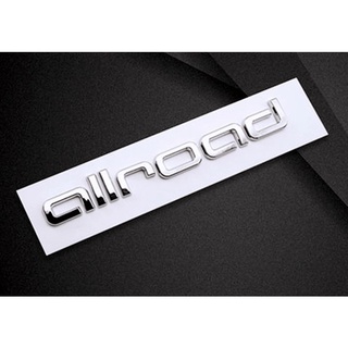 ตัวอักษร ออลลอร์ด ติดหลัง ออดี้  ขนาด 13 * 1.8 cm Audi A4 A6 allroad letter logo for rear trunk