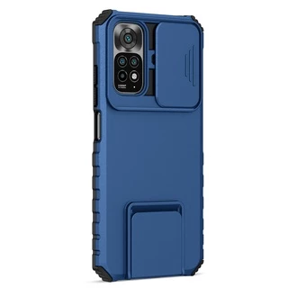 เคสสไลด์ปิดกล้อง สำหรับ Xiaomi Redmi 10 4G กันกระแทก มีขาตั้งในตัวตั้งได้ กันรอยกล้อง ปิดกล้อง Case TPU+PC