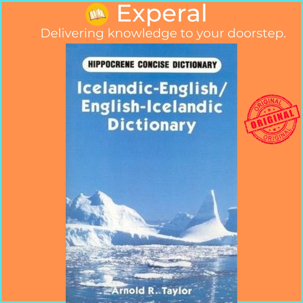 Icelandic-English / English-Icelandic Firming Dictionary โดย Arnold R Taylor (ฉบับสหรัฐอเมริกาปกอ่อน