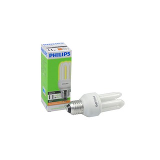 หลอดประหยัดไฟ GENIE 11W/WW E27 PHILIPS | PHILIPS | GINNIE 11W/WW E27 หลอดประหยัด หลอดไฟ Lighting &amp; Ceiling Fans หลอดประห