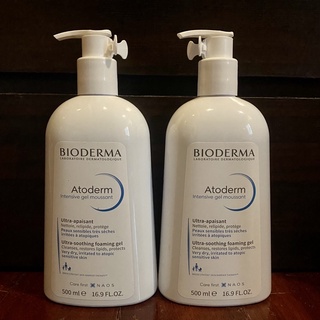 ส่งฟรีค่ะ Bioderma Atoderm Intensive Foaming Gel 500ml.