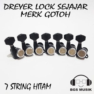 เครื่องเป่าลมกีตาร์ไฟฟ้า Gotoh Locking 7 String Upper