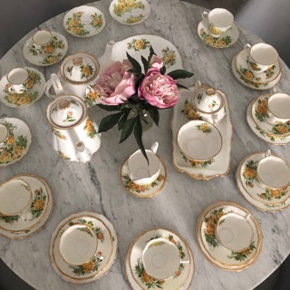 Royal Albert ชุดน้ำชา Tea Rose