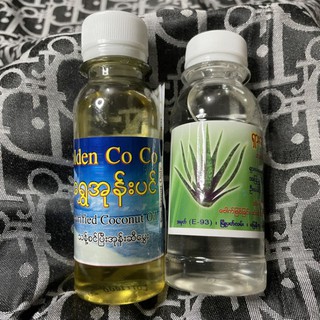 🥥น้ำมันมะพร้าวใส่ผม Coconut Oil Golden Co Co 100 ml.🥥