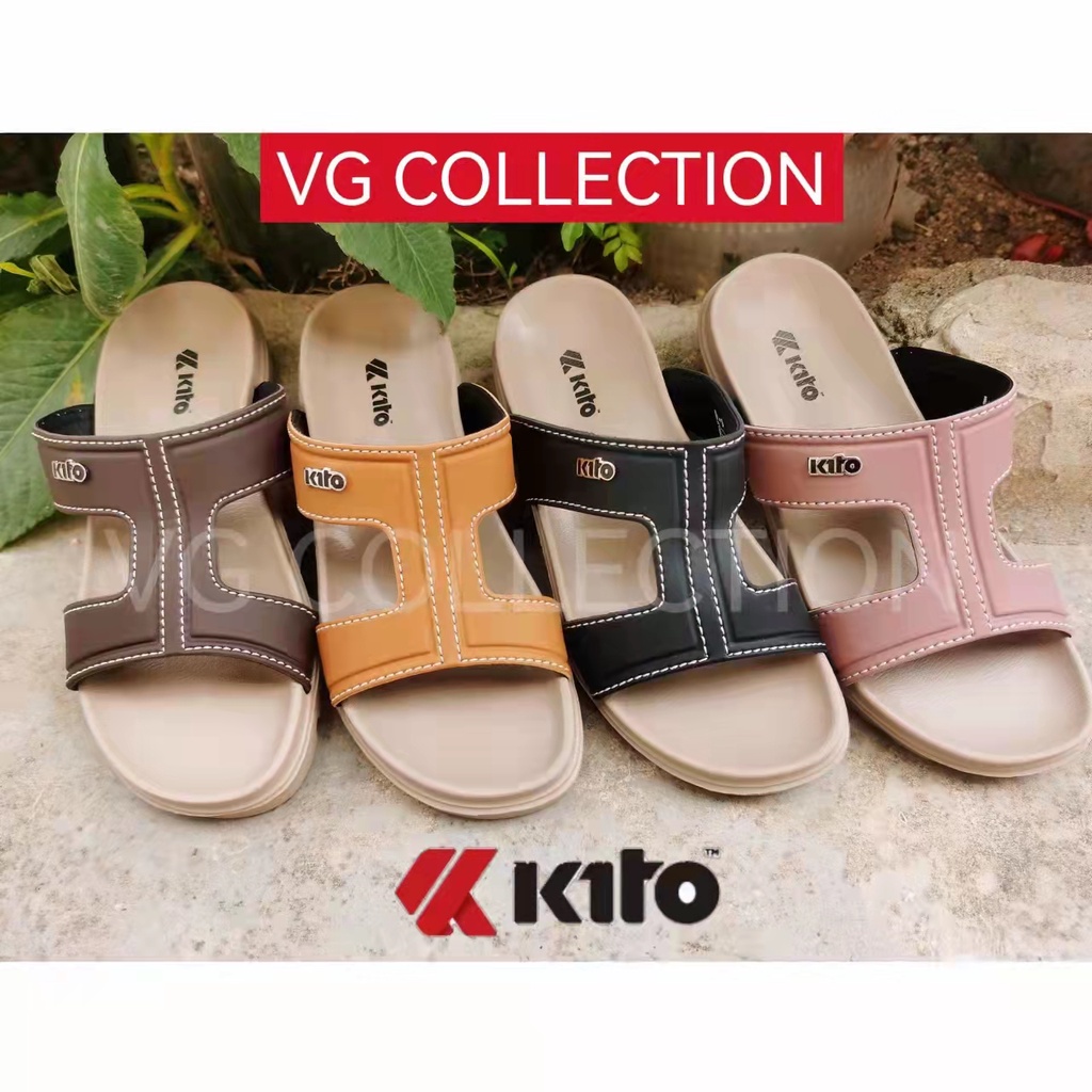 Kito AH60W Silpar Perempuan Lady Sandals Flip Flops/Arch support