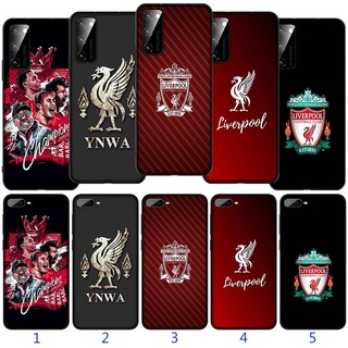 เคสโทรศัพท์ชนิดซิลิโคน TPU แบบนิ่ม ลายโลโก้ Liverpool สําหรับ OPPO A15 A15S A54 A94 A95 4G 5G F19 Pro Plus Reno 5Lite 5F Find X3 X3Pro BHZ86