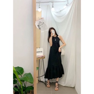 Linen korean dress👗น่ารั