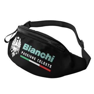 【ขายดี】กระเป๋าคาดเอว Bianchi Passione Celeste น้ําหนักเบา พร้อมสายคาด ปรับได้ เหมาะกับการพกพา เดินทาง เข้ายิม ออกกําลังกาย สําหรับผู้ชาย